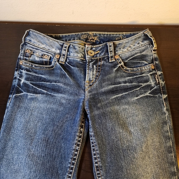 Silver Aiko Jeans - Picture 10 of 14